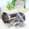 Khuôn làm giò thủ, ép giò chả lụa inox 304 cao cấp không gỉ 0.5‑2kg – Tiện lợi