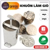 Khuôn làm giò xào inox 2kg - Độ bền cao, làm chả lụa, giò chả, giá chỉ 34.986₫