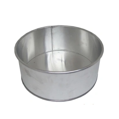 Khuôn nhôm tròn đế liền cao 8cm - Giá 34.000đ, chất liệu dày bền, thích làm bánh 9