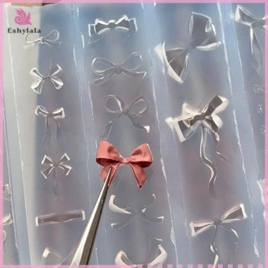 Khuôn Nơ 3D cho Móng Tay UV Gel Ba Lan - Dập Nghệ Thuật Trang Trí, Giá chỉ 38.500đ 5