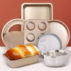 Khuôn Nướng Bánh Chống Dính Cao Cấp – Muffin, Cupcake, Cheesecake, Bánh Mì, Bánh Bông Lan Màu Vàng, Giá 29.000₫ 2