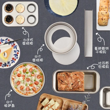 Khuôn Nướng Bánh Chống Dính Cao Cấp – Muffin, Cupcake, Cheesecake, Bánh Mì, Bánh Bông Lan Màu Vàng, Giá 29.000₫ 4