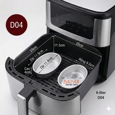 Khuôn nướng bánh mì hoa cúc oval D08 - Chống dính, dễ làm bánh mì ngon, giá 27.000₫