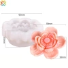 Khuôn Silicon 3D Hoa Sen Nến và Hoa Hồng - Nhựa cao cấp, làm bánh đẹp, chỉ 79.550đ 8