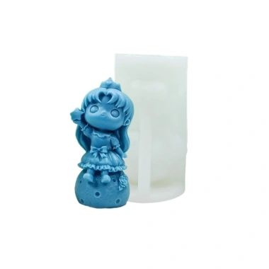 Khuôn Silicon Công Chúa Búp Bê Tạo Xà Phòng, Bánh Nướng, Thạch Độc Đá Giá 118k