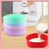 Khuôn Silicon Hình Tròn 4-6-8 Inch – Đánh Bánh Nướng Không Dính, Giá 25.000₫
