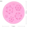 Khuôn Silicone 3D Hướng Dương Cánh Hoa Dập Nổi - Trang Trí Bánh Fondant, Giảm 22.706 VND 9