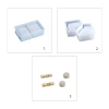 Khuôn Silicone Đựng Hộp Trang Sức Tiện Lợi: Bảo Quản Nhẫn, Vòng, Giá 44.279₫ 6