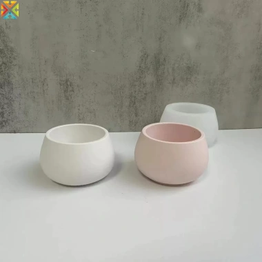 Khuôn silicone làm chậu hoa hình tròn tiện dụng - Giá 69.201 VND, giảm 16%