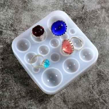Khuôn silicone sáng bóng DIY làm nhẫn, mặt dây chuyền – Giá 44.000₫ 3