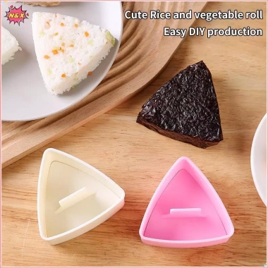 Khuôn Sushi Onigiri N & X Hình Tam Giác - Máy làm sushi, bấm cơm, bento, chỉ 57.200₫ 7