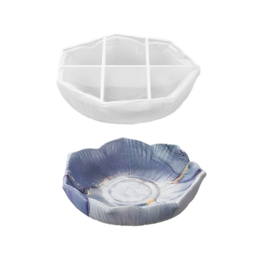 Khuôn tấm hoa silicon Epoxy cho khay trang trí, thiết kế độc đáo, giá chỉ 30.240 VND