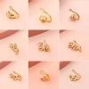 Khuyên Mũi Nhiều Mẫu Đẹp Mạ Sáng Kim Loại Cao Cấp Dễ Phối Đồ Phù Hợp Mọi Phong Cách Giá 27.000 VND 2