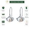 Khuyên tai bạc 925 lá sen ngọc ngọt ngào - Giá ưu đãi 369.000đ AROCH Jewelry
