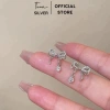 Khuyên tai bạc đính đá hình nơ - Bông tai nữ TUNA SILVER chuẩn bạc, giảm 299.000₫ 8