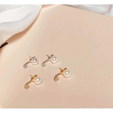 Khuyên Tai Bạc Nữ 2 Kiểu Đa Dạng - Bông Tai Cao Cấp TUNA SILVER, Cam Kết Chuẩn Bạc 4