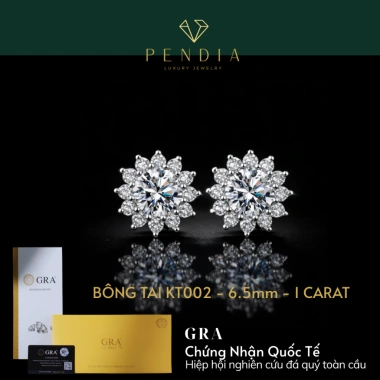 Khuyên Tai Bạc Nữ Hoa Hướng Dương Xi Vàng Trắng 6,5 Ly - PENDANT Giảm Giá 249k 2 Khuyên Tai Bạc Nữ Hoa Hướng Dương Xi Vàng Trắng 6,5 Ly - PENDANT Giảm Giá 249k 2
