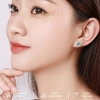 Khuyên Tai Bạc Nữ Hoa Hướng Dương Xi Vàng Trắng 6,5 Ly - PENDANT Giảm Giá 249k 5