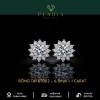 Khuyên Tai Bạc Nữ Hoa Hướng Dương Xi Vàng Trắng 6,5 Ly - PENDANT Giảm Giá 249k 10
