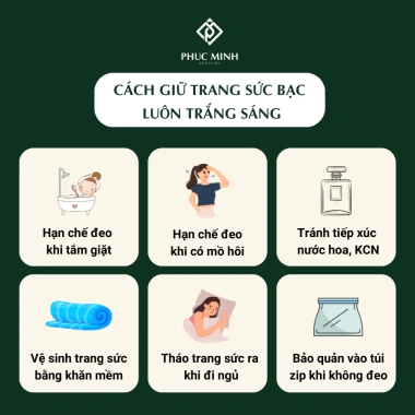 Khuyên tai bạc nữ Phuc Minh Jewelry PMJ189K đính đá kim cương Moissanite cao cấp, sang trọng - Giảm giá 22% chỉ 1.089.000₫ 9