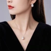 Khuyên tai bạc nữ PMJ 925 đính đá mặt ngọc trai - Tami Phúc Minh, chỉ 329k 4