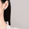 Khuyên tai bạc nữ PMJ 925 đính đá mặt ngọc trai - Tami Phúc Minh, chỉ 329k 6