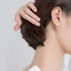 Khuyên tai bạc nữ PMJ93 vòng tròn nạm đá san - Thanh lịch, chỉ 439.000₫ 8