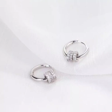 Khuyên tai bạc nữ PMJ93 vòng tròn nạm đá san - Thanh lịch, chỉ 439.000₫ 10 Khuyên tai bạc nữ PMJ93 vòng tròn nạm đá san - Thanh lịch, chỉ 439.000₫ 10