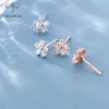 Khuyên tai bạc nữ TLEE bông hoa năm cánh - Nữ tính sang trọng, chỉ 182.000₫ 6