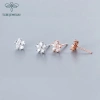 Khuyên tai bạc nữ TLEE bông hoa năm cánh - Nữ tính sang trọng, chỉ 182.000₫ 7