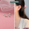 Khuyên tai bạc nữ TLEE đa dạng hình mặt đính đá chốt ren bi Giá 312.000đ 9