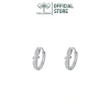 Khuyên tai bạc nữ TLEE tròn nơ thắt đính đá - Nữ tính, giảm còn 320.000₫ (400.000₫) 8