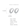 Khuyên tai bạc S925 nữ tròn đính đá xinh G3.863 AROCH Jewelry - Giá 476.000 VND 8