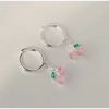 Khuyên tai bạc Ý s925 hoa anh đào ngọt ngào G7.503 - AROCH Jewelry giá ưu đãi 10