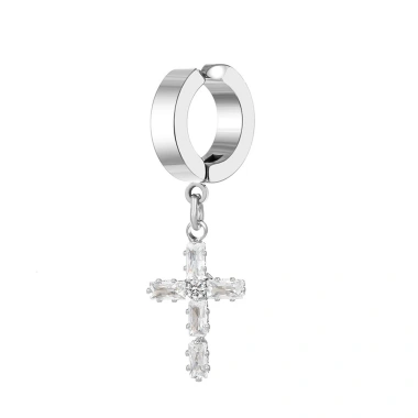 Khuyên Tai Kẹp Inox BT45 - Thiết Kế Đơn Giản, Cá Tính, Phù Hợp Nam Nữ, Giá Ưu Đãi 31.500₫