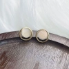 Khuyên Tai Kim Loại Dáng Tròn Đồng, Phong Cách Hàn Quốc, Đi Tiệc và Đi Chơi, Giá 27.000đ 6