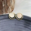 Khuyên Tai Kim Loại Dáng Tròn Đồng, Phong Cách Hàn Quốc, Đi Tiệc và Đi Chơi, Giá 27.000đ 8