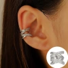 Khuyên Tai Kim Loại Mix Đa Sắc Sang Trọng Hàn Quốc Nữ Tính BT70 - Giá 46.800 VND 2