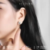 Khuyên Tai Nữ 1 Carat Kim Cương Moissanite Dáng Vuông Cao Cấp CHÍNH HÃNG VELOURA GRA VJKT006 8