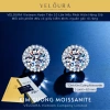 Khuyên Tai Nữ 1 Carat Moissanite Tròn Cao Cấp VELOURA Chính Hãng - 1.059.000₫ 10