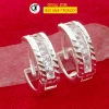 Khuyên tai nữ bạc Quang Thản gắn đá cobic trắng sáng, đeo sát tai - 390.000 VND 2