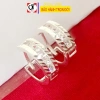 Khuyên tai nữ bạc Quang Thản gắn đá cobic trắng sáng, đeo sát tai - 390.000 VND 3