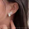 Khuyên tai nữ Butterflies bạc S925 MOS45 - Đá cao cấp, chính hãng, giảm giá 20% 5