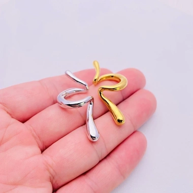 Khuyên Tai Nữ Kim Loại Sang Trọng - Phong Cách Hàn Quốc Giảm Giá 20% BT71