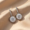 Khuyên tai nữ Moissanite 0.5 Carat Caterina Diamond tròn - Giá giảm 1.84 triệu 5