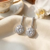 Khuyên tai nữ Moissanite 0.5 Carat Caterina Diamond tròn - Giá giảm 1.84 triệu 6