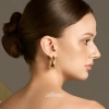 Khuyên tai nữ Ridge Hoops Jesmee thiết kế hình khối điêu khắc tối giản thanh lịch - Giá chỉ 309.000₫ 3
