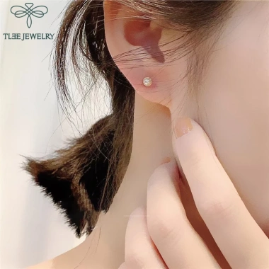 Khuyên tai trai chốt ren vặn bi bạc nữ tính TleeJewerly B200 - 208.000₫ 6 Khuyên tai trai chốt ren vặn bi bạc nữ tính TleeJewerly B200 - 208.000₫ 6