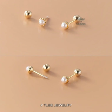 Khuyên tai trai chốt ren vặn bi bạc nữ tính TleeJewerly B200 - 208.000₫ 9 Khuyên tai trai chốt ren vặn bi bạc nữ tính TleeJewerly B200 - 208.000₫ 9