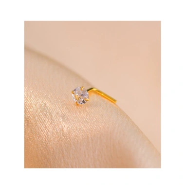 Khuyên trang sức bạc 925 hình chữ L đá zircon cong mũi - thiết kế đơn giản, nhấp nháy, giá ưu đãi 211.665₫ 7 Khuyên trang sức bạc 925 hình chữ L đá zircon cong mũi - thiết kế đơn giản, nhấp nháy, giá ưu đãi 211.665₫ 7